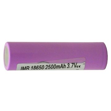 Lithium-ion 18650 2500mah high drain e-cigarette