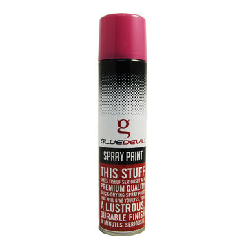Glue Devil - Spray Paint - Fluorescent Pink - 300ml - 2 Pack