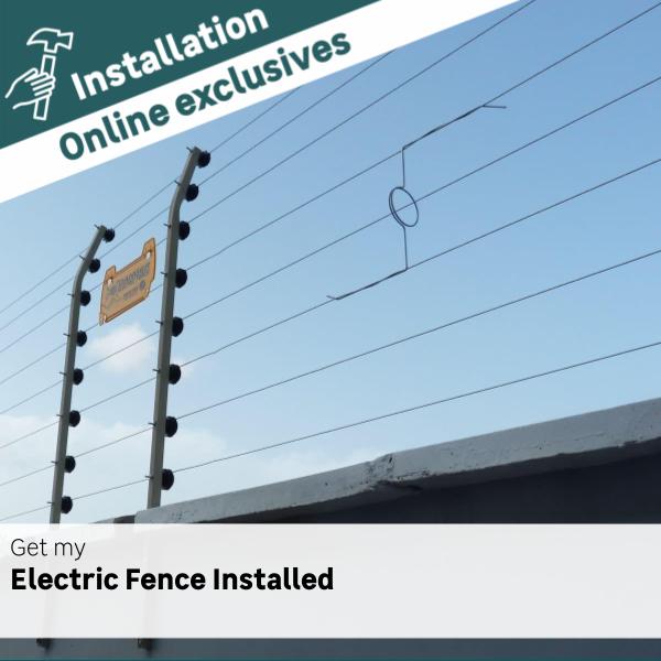 Installation Electrical Fence per meter LEROY MERLIN South Africa