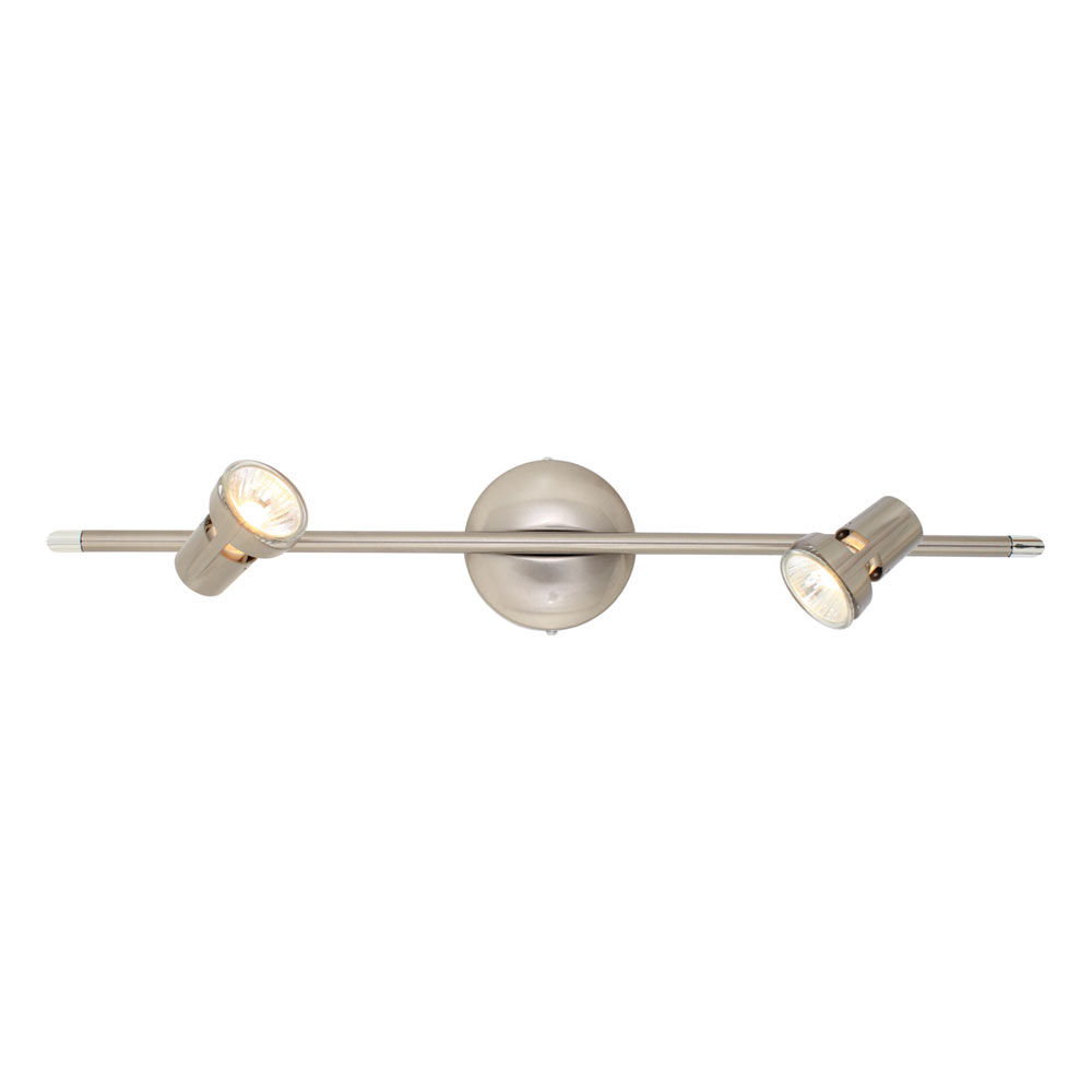 Eurolux Deco 2LT S/Light 570mm Satin Chrome