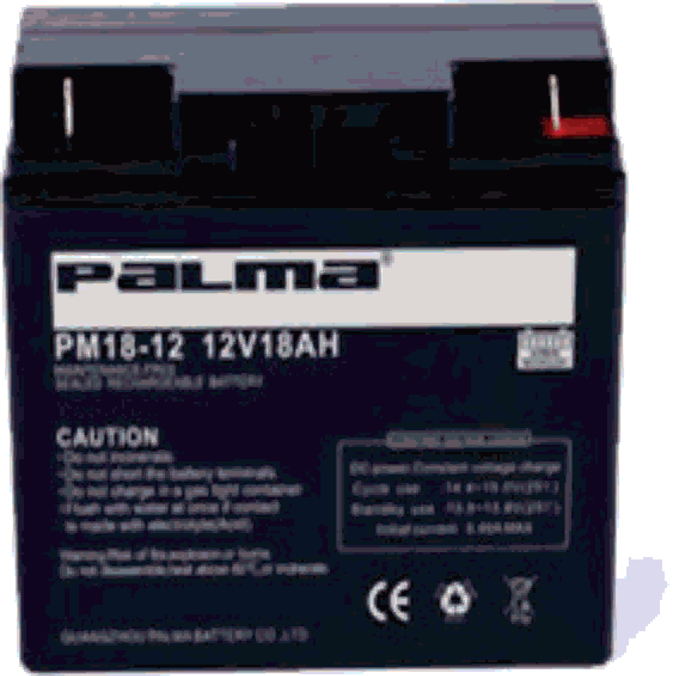 Palma  12V 18Ah Sealed Maintenance Free Battery