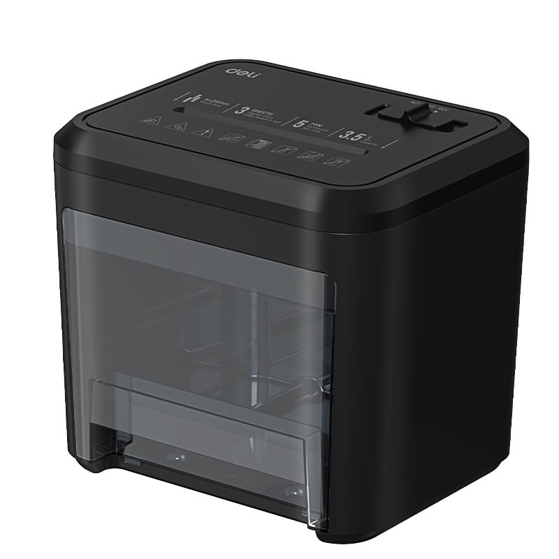 Deli Paper Shredder - Small shredder 3.5L 3 sheet