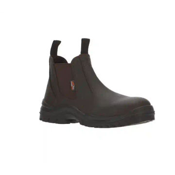 Econo Chelsea Brown Safety Boot - UK 11