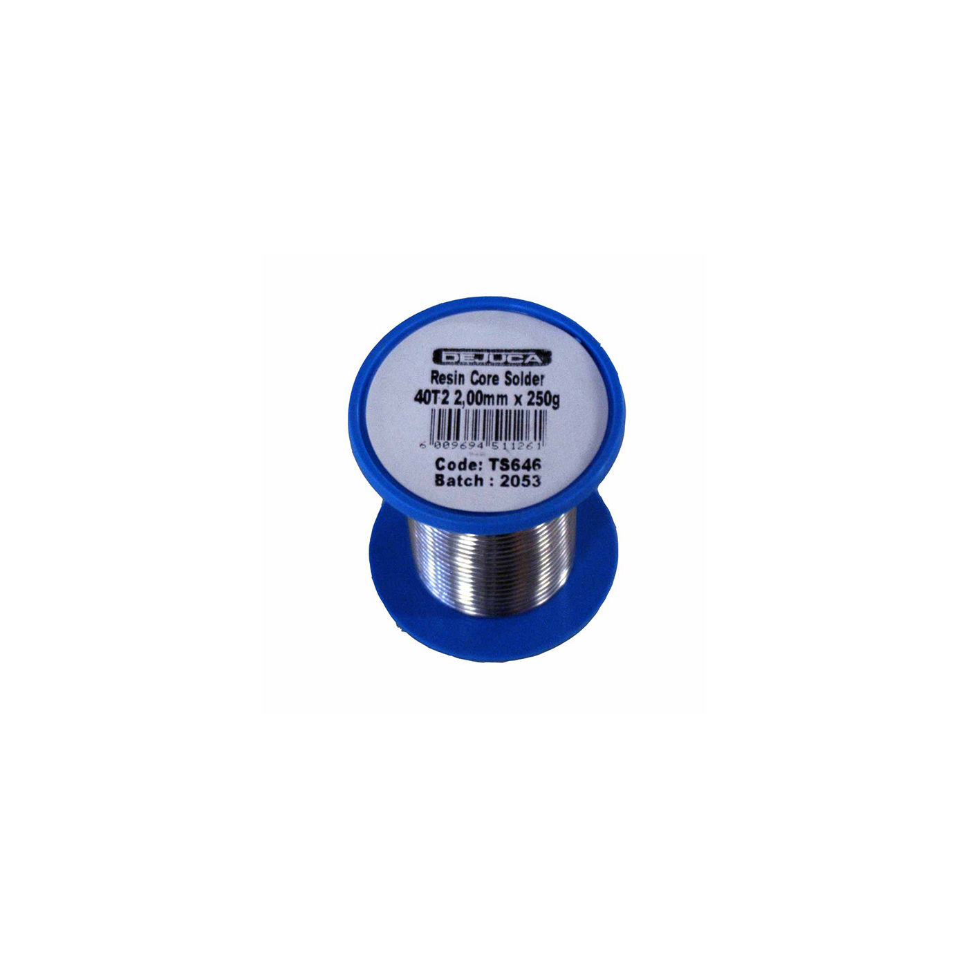 Dejuca - Resin Core Solder - 250g X 2.0mm - 5 Pack