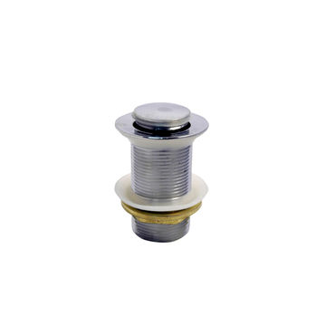 Basin Waste - Pop Up Plug - Unslotted - Br - Cp