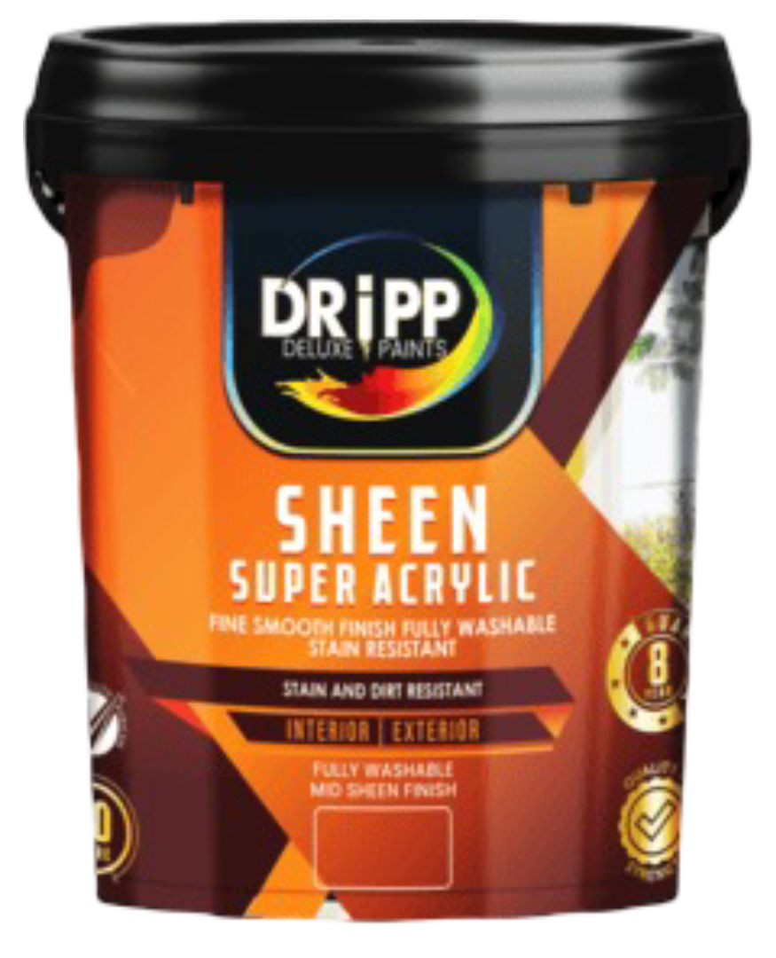DRIPP SHEEN SUPER ACRYLIC PVA WHITE 20L