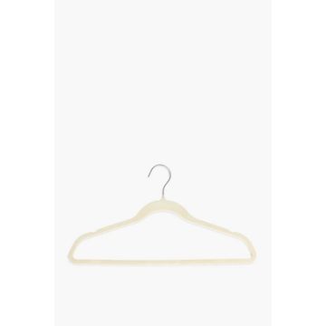 10 PACK FELT HANGERS Space-Saving, Non-Slip & Gentle on Clothes