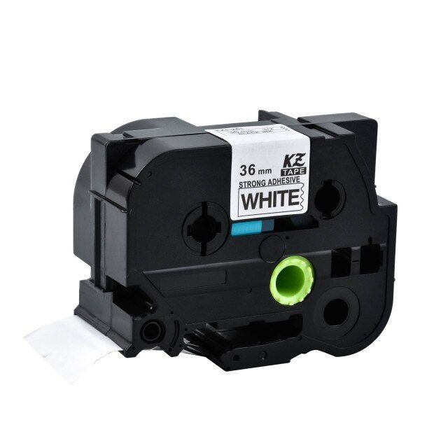Brother TZ-FX261 Flexible - Compatible Label Tape (Black On White) 36mm*8m