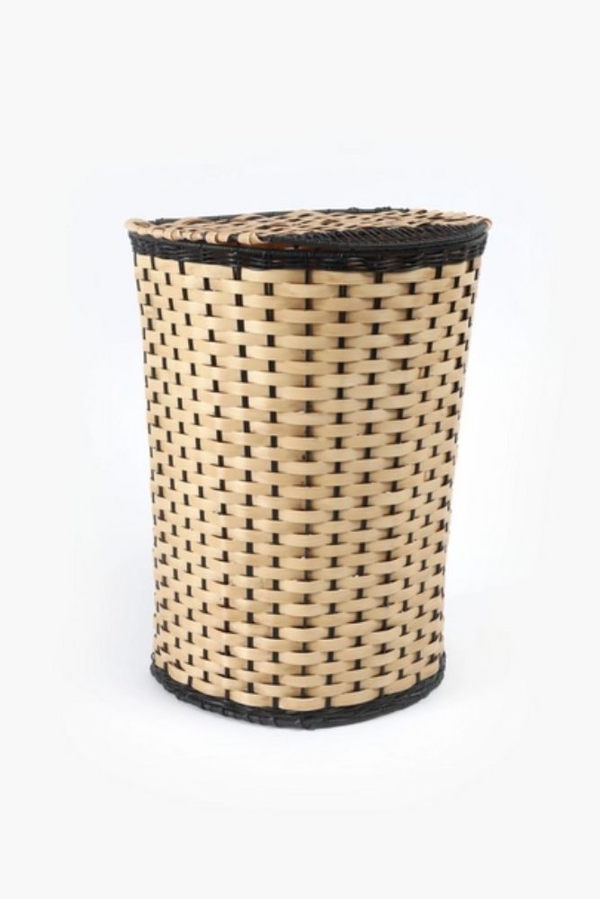 NATURAL FABRICATION MIA LAUNDRY BASKET Stylish & Durable Laundry Storage
