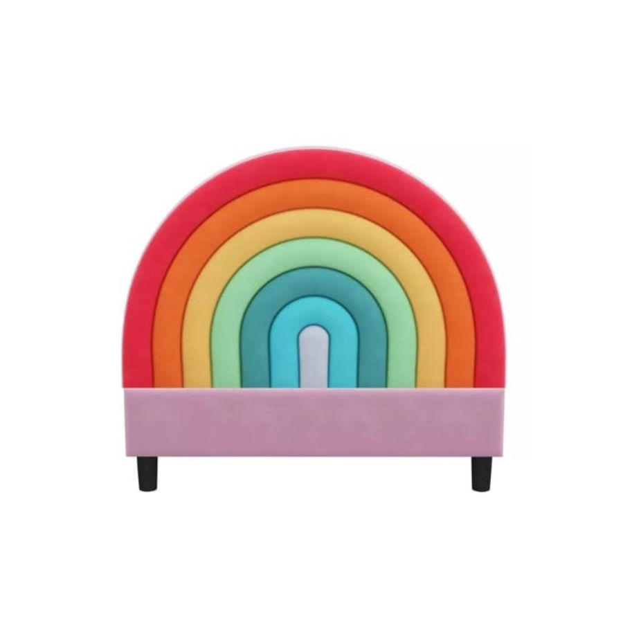 Rainbow Headboard 3/4