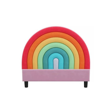 Rainbow Headboard 3/4