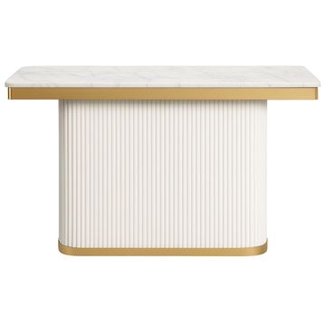IG Furn- Vittoria White Console