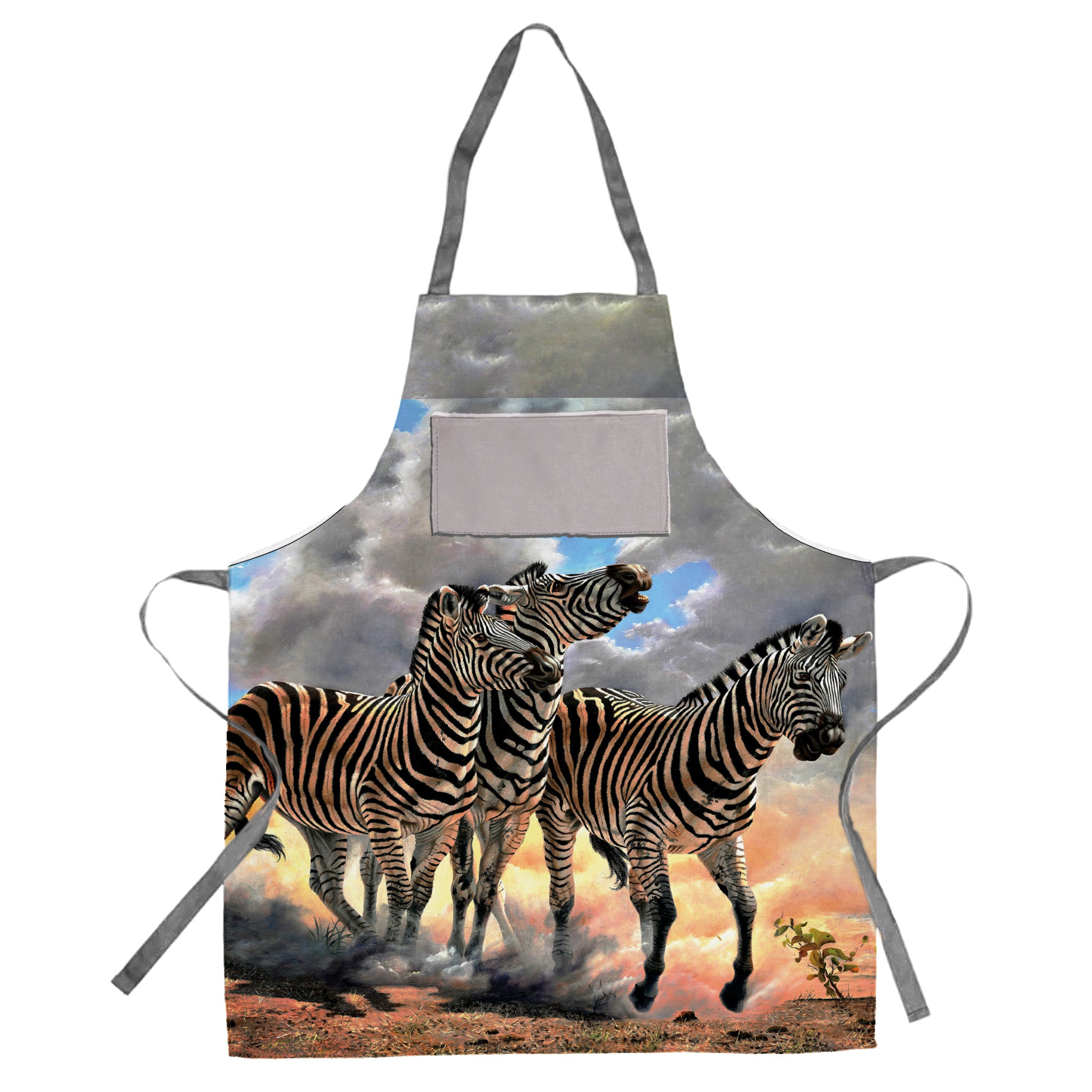 Zebra Apron by Delene Lambert