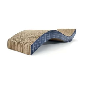 Cat Scratcher Wave – Sturdy Cardboard for Feline Play & Claws