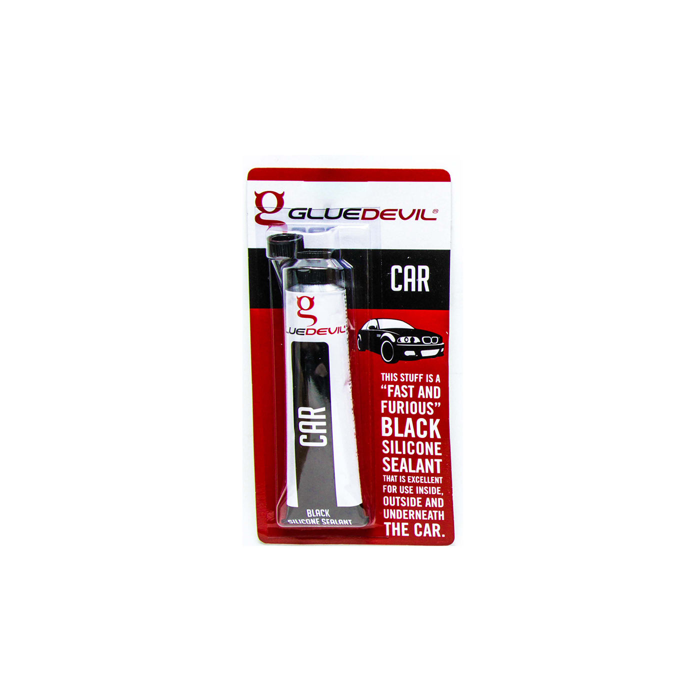 Glue Devil - Silicone - Auto - Black - Tube - 90ml - 5 Pack