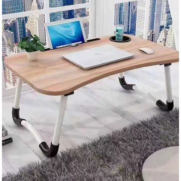 Foldable Laptop Table/Desk - Wood