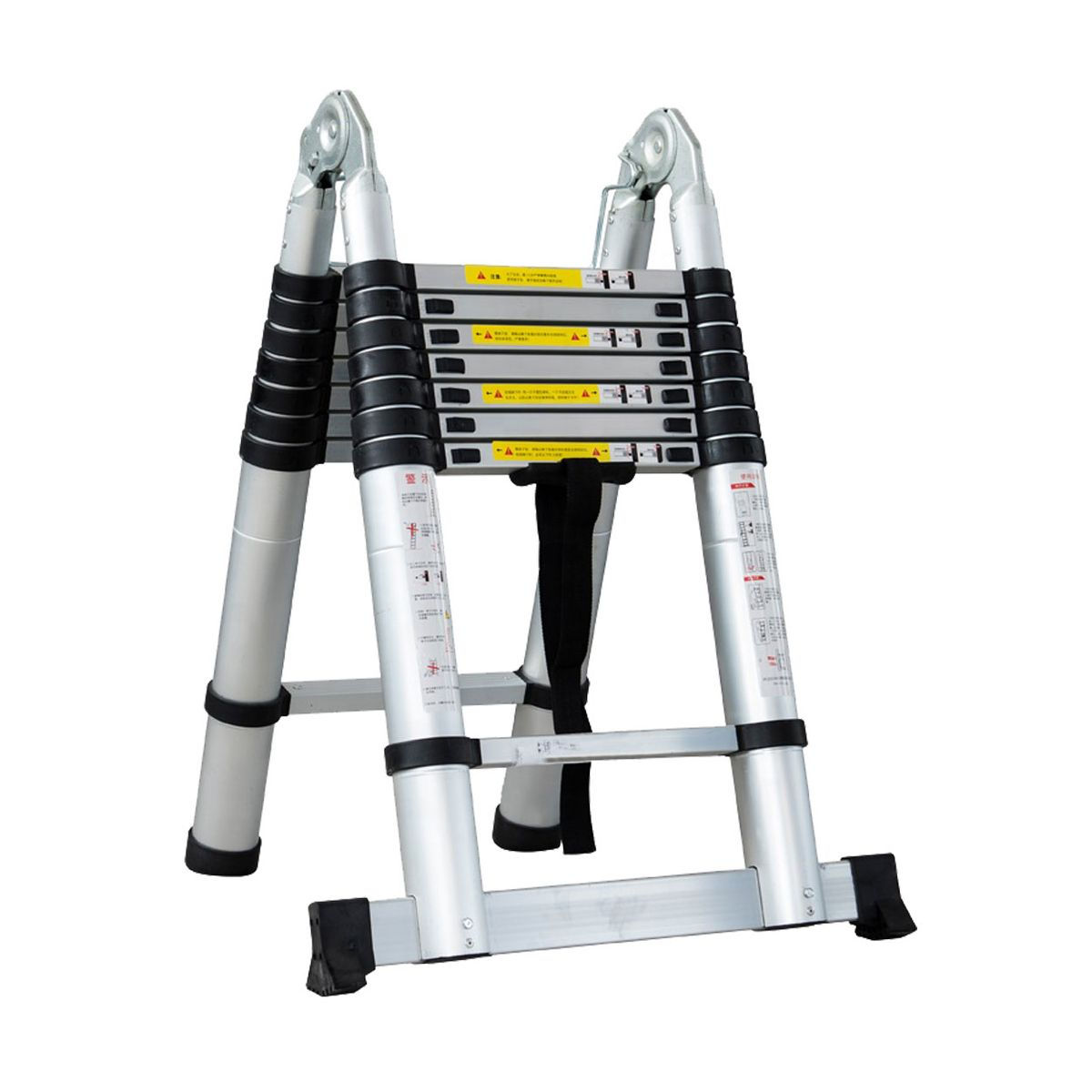 Multi-Purpose, Multi-Function Extension, Large Joint Portable Lifting Ladder/ 2.5m + 2.5m
