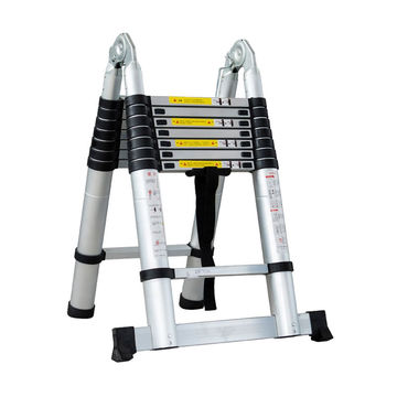 Multi-Purpose, Multi-Function Extension, Large Joint Portable Lifting Ladder/ 2.5m + 2.5m