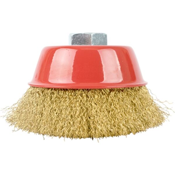 Wire Cup Brush Crimped 100Mmxm14 Bulk