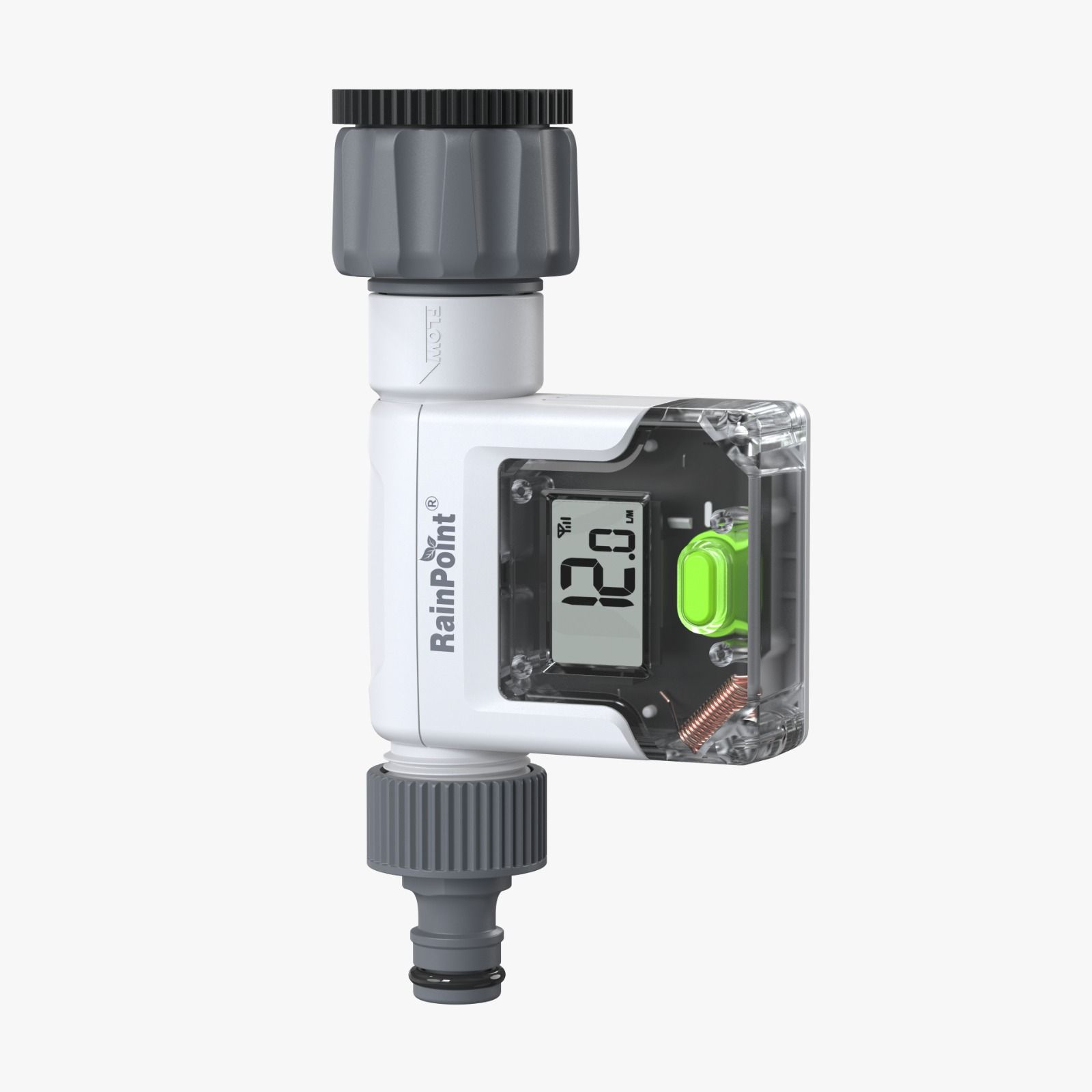 RainPoint Wireless Smart Wi-Fi Water Flow Meter (Device Only)