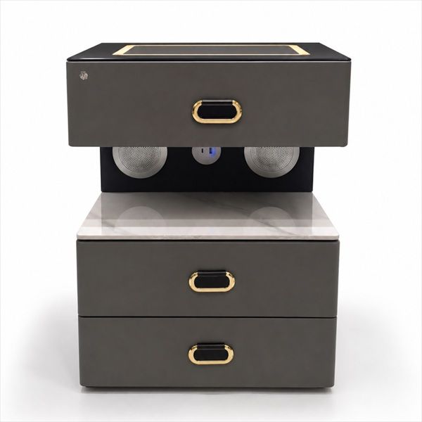 Prestige Home - Orynth Smart Luxury Pedestal - Grey