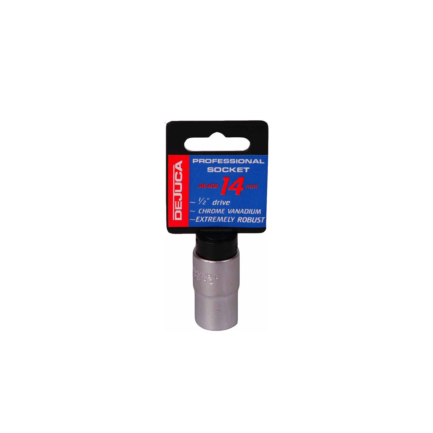 Dejuca - Socket - Cv - Fd - 1/2 Inch drive - 6pt - 14mm - 4 Pack