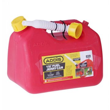 Addis Jerry Can Plastic Petrol 10L Small
