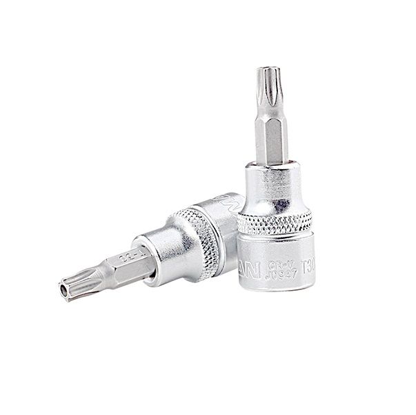 Fixman - 3/8" Dr.Bit Socket T30H Torx Security - 2 Pack