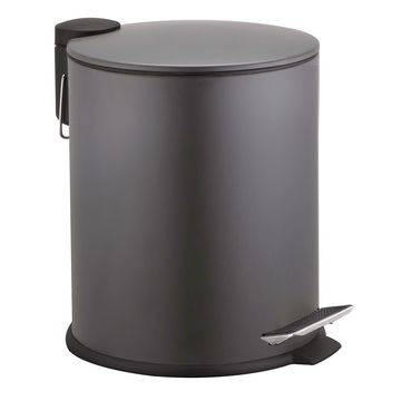 First Dutch Brands 5 Litre soft-close pedal bin Matt Grey