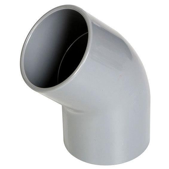 Speck PVC Elbow 50MM 45LP Grey