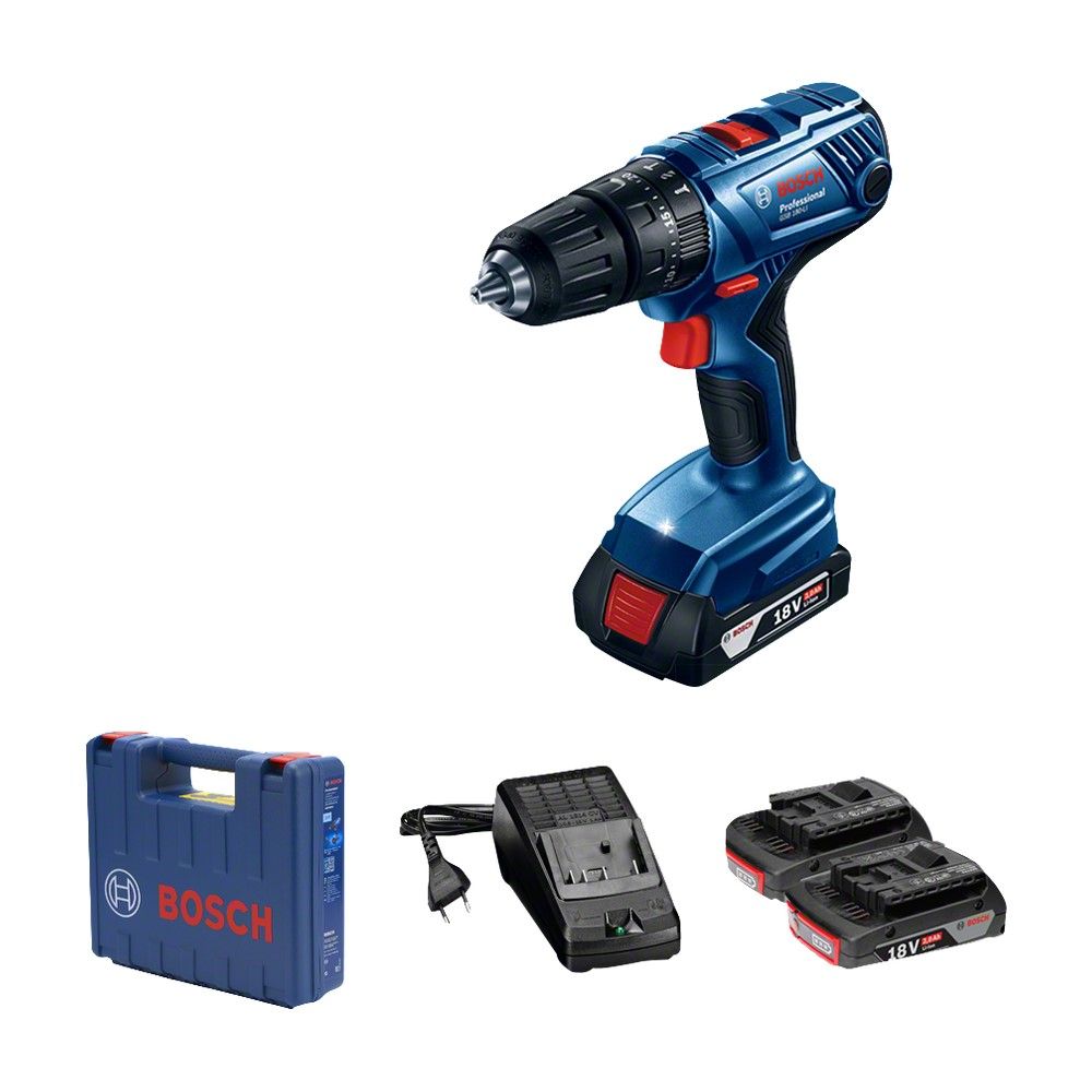 Bosch GSB180LI Cordless Drill with 2Piece Pliers Set LEROY MERLIN
