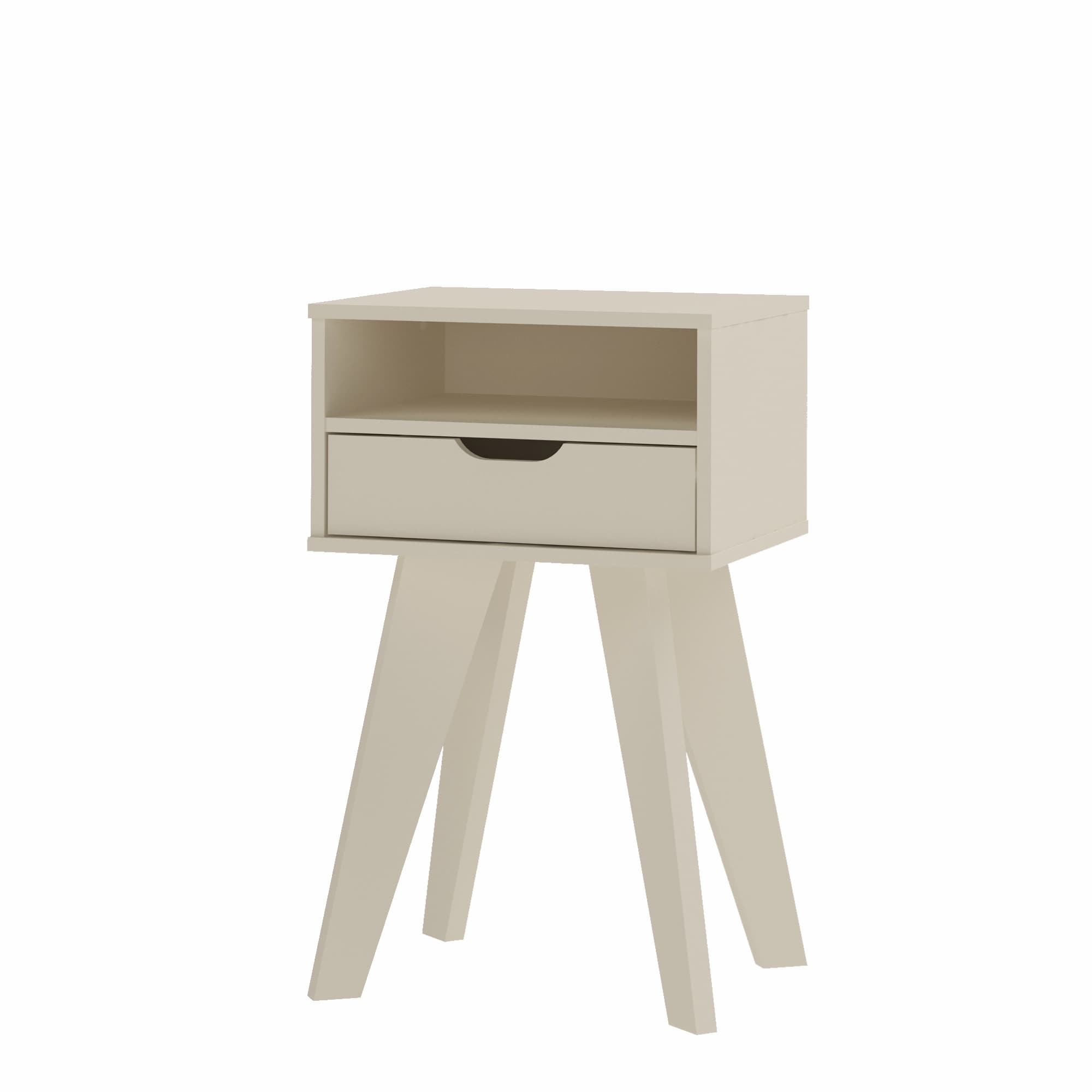 Vip End Table Off White