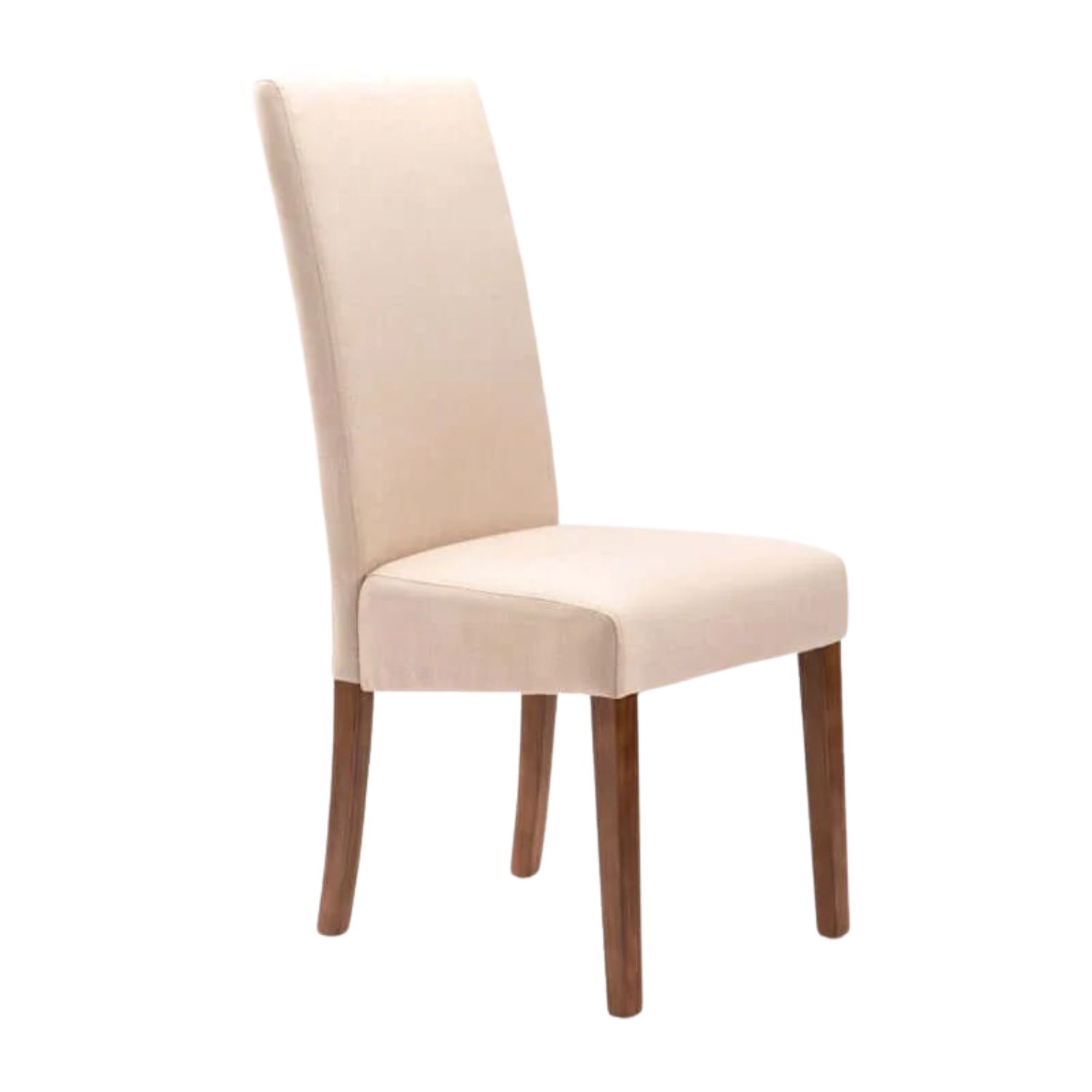 Deluxe Fabric Upholstered Dining Chair - Cream