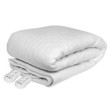 PURE PLEASURE - DOUBLE - COTTON QUILT - FITTED ELECTRIC BLANKET w/ SKIRT 137x188