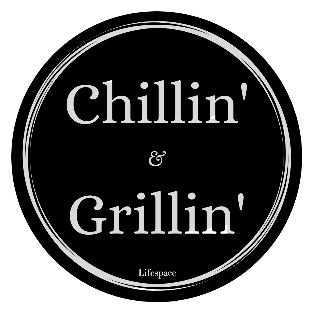 Lifespace "Chillin' & Grillin'" Drinks Coasters - Set of 6