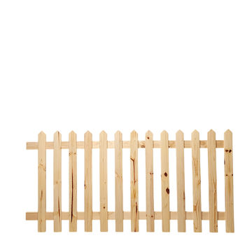 Wooden Picket Fencing 1800 x 900 x 16 Untreated