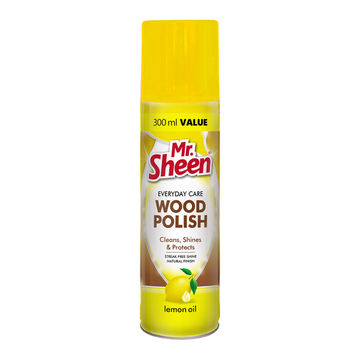 MR SHEEN WOOD POLISH LEMON OIL 300ML