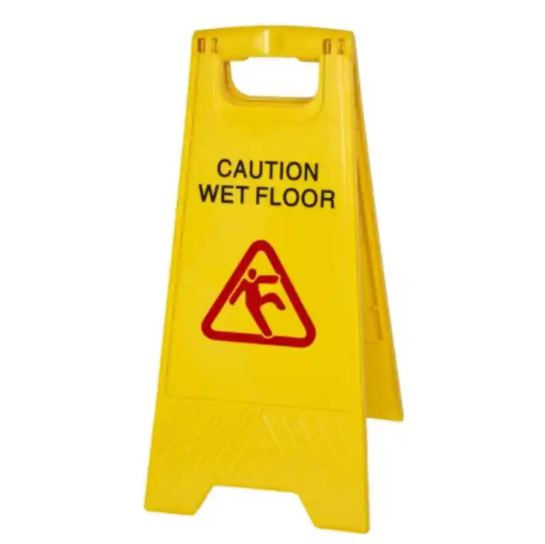 2 x 2pc Econo wet floor sign