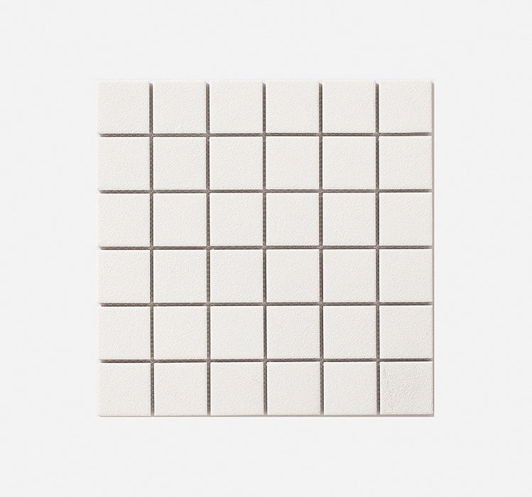 Mosaic Porcelain - Anti Slip White Square 306x306 (per sheet)
