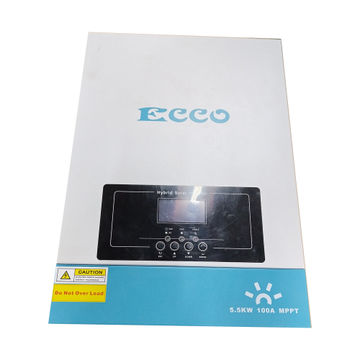 Ecco 5.5kw 48v 100a Mppt Hybrid Solar Inverter