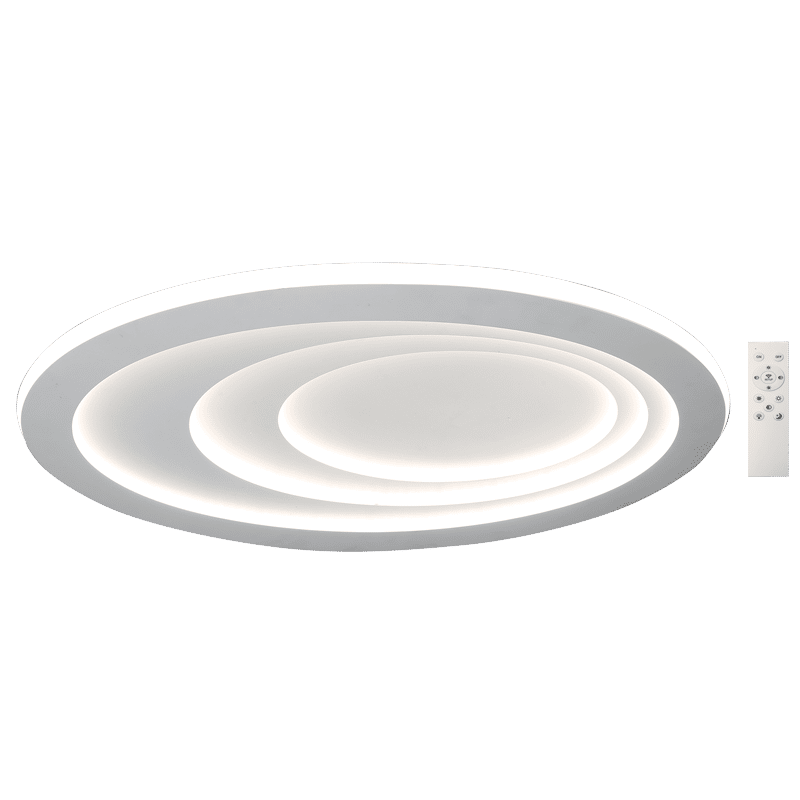Metal and Plastic Ceiling Fitting with Remote Control