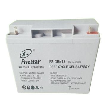 FIVESTAR 12V 18AH 126WH GEL BATTERY