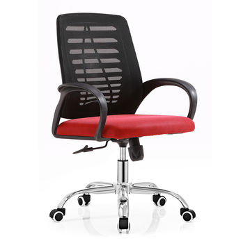 TOCC Ital Mesh Medium Back Office Chair - Red