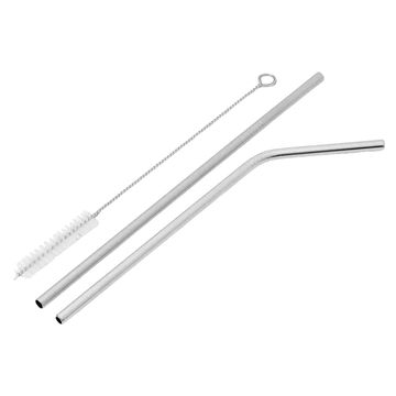 Stainless Steel Straws, 3 Piece