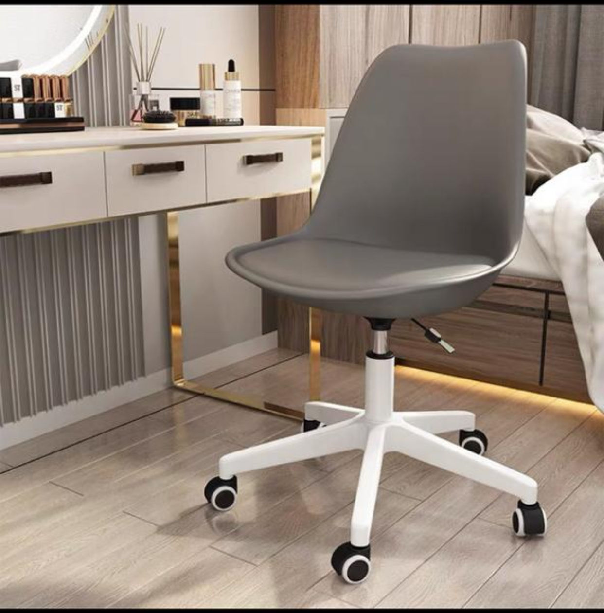 EFURN- Lumi Grey Office chair