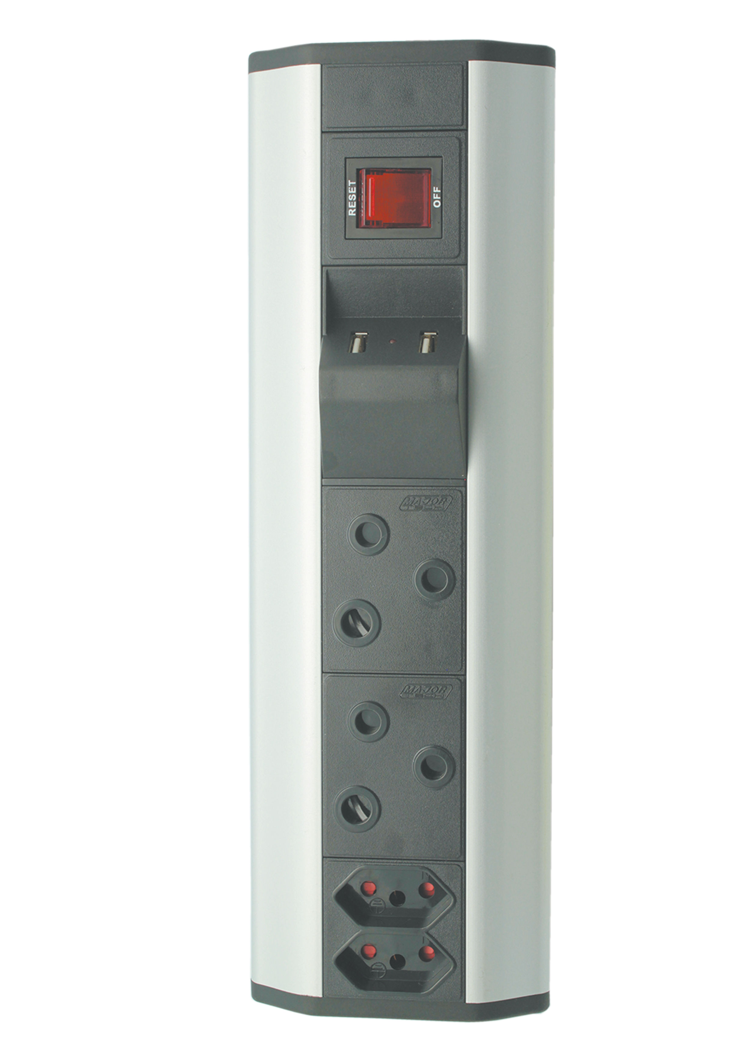Corner Mount 6 Outlet Tower (VCM2) - VETi