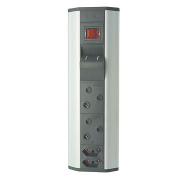 Corner Mount 6 Outlet Tower (VCM2) - VETi