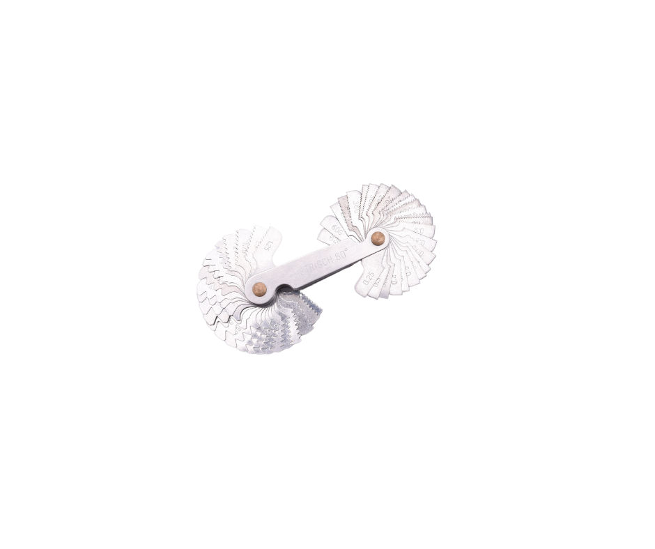 HARDEN 52 Piece Thread Pitch Gauge (Metric & Imperial)