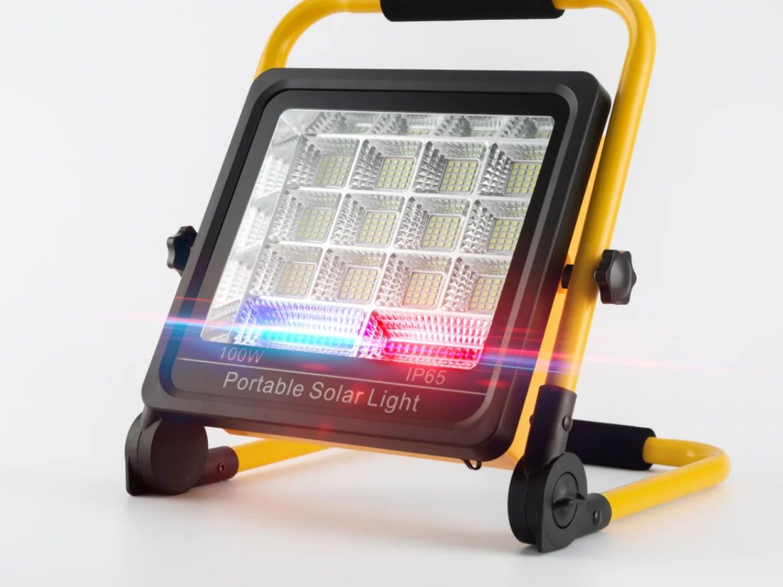 50W LED Solar Rechargeable Floodlight