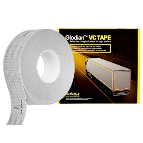 Reflomax R104 Reflective Conspicuity Tape White50mm X 50m